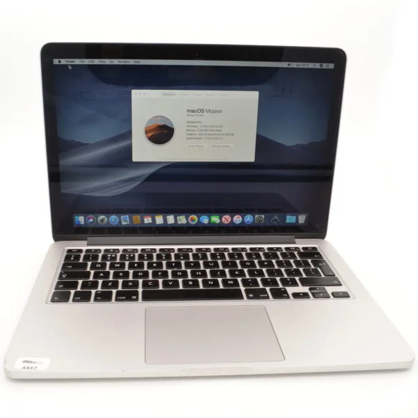 2015 Apple MacBook Pro Retina 13 inch – Intel Core i5 2.7 GHz. 8 GB. 128GB. MF839B/A. Refurbished