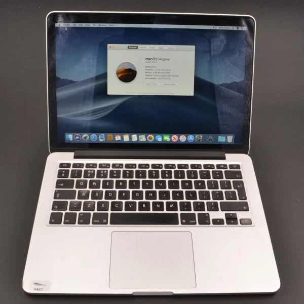 2015 Apple MacBook Pro Retina 13 inch – Intel Core i5 2.7 GHz. 8 GB. 128GB. MF839B/A. Refurbished