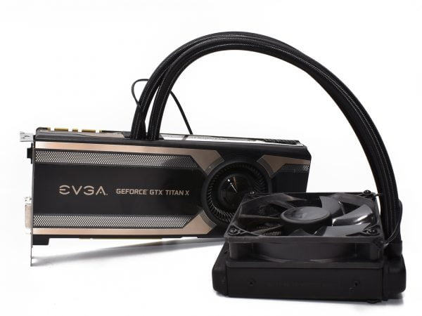 EVGA Geforce GTX Titan  X Hybrid with Liquid Cooling. 12GB DDR5. HDMI 2.0.